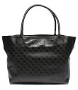 【中古】美品 ゲラルディーニ トートバッグ レディース GHERARDINI ブラック系