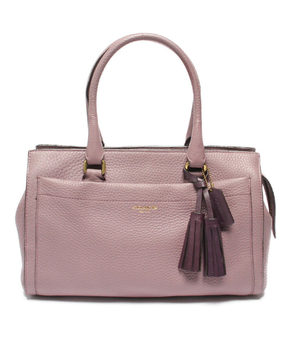 【中古】コーチ ハンドバック ペブルドレザーチェルシーキャリーオール レガシー G1373-25340 レディース COACH