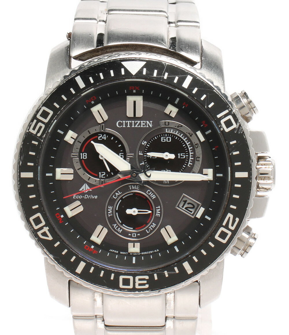 【中古】シチズン 腕時計 プロマスター エコドライブ ソーラー E610-S062926 メンズ CITIZEN
