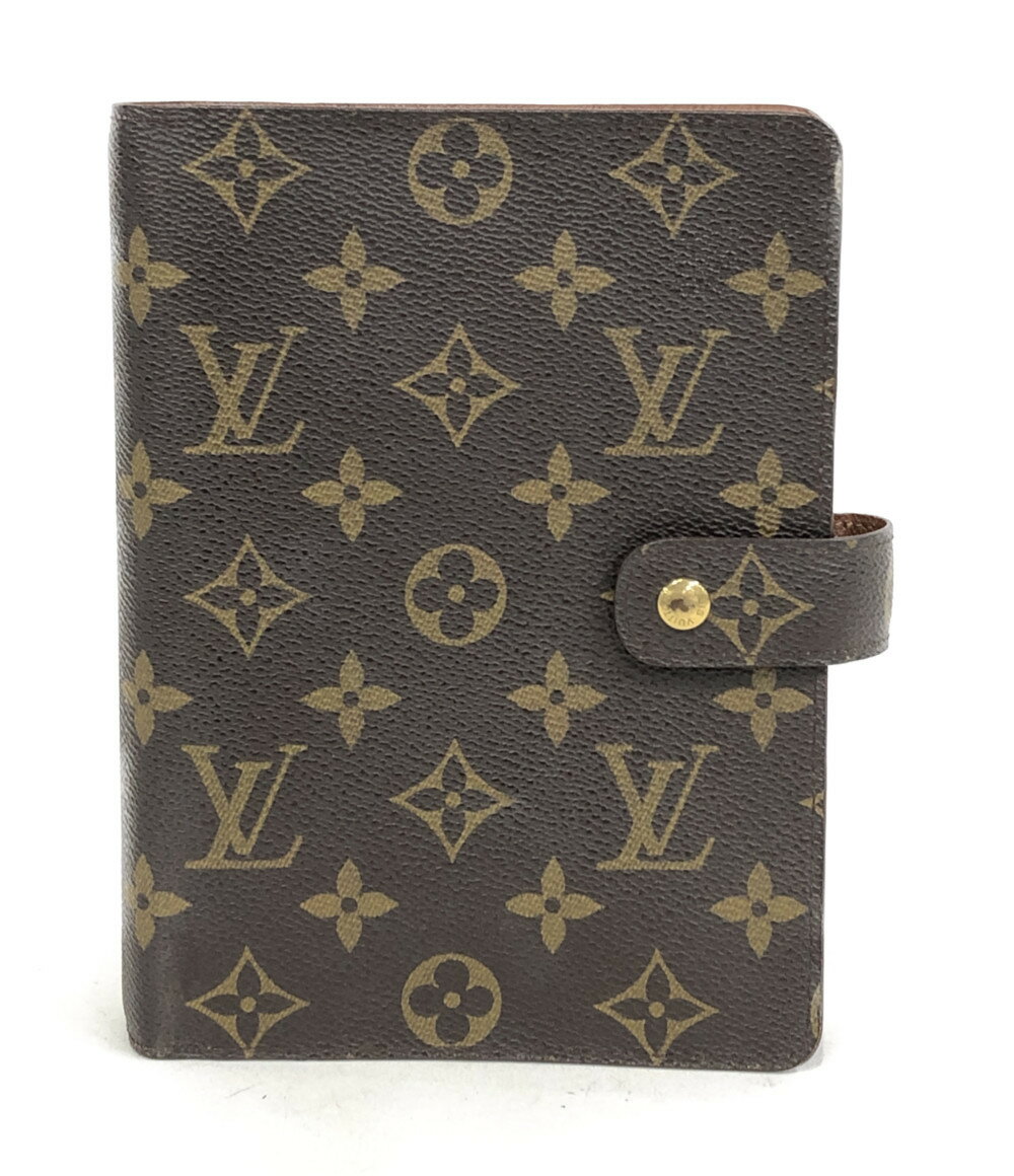 【中古】 ルイヴィトン 手帳カバー アジェンダMM モノグラム R20105 ユニセックス Louis Vuitton