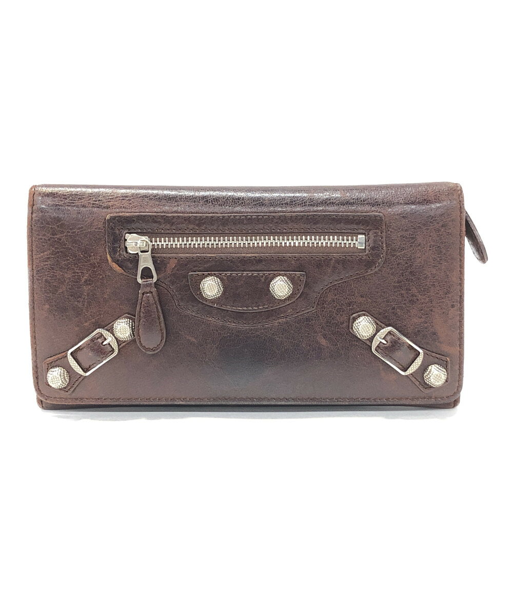 【中古】 バレンシアガ 長財布 ジャイアントマネー 233599 D940N レディース Balenciaga