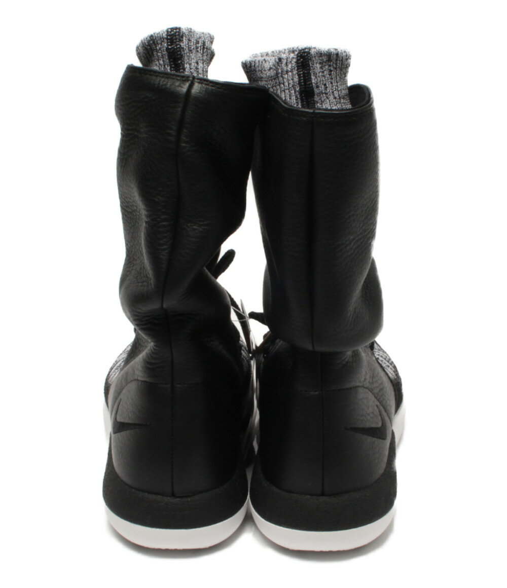 【中古】美品 ナイキ ブーツ ローシ フライニット Roshe Two Hi Flyknit 861708-002 レディース SIZE 24 (L) NIKE