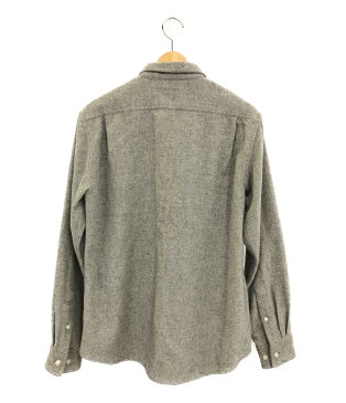 【中古】美品 ザノースフェイス 長袖シャツ ウール メンズ SIZE L (L) THE NORTH FACE