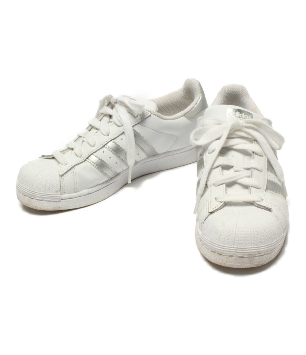 【中古】 アディダス スニーカー スーパースター FD F36581 レディース SIZE 24 (L) adidas