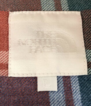 【中古】 ザノースフェイス 長袖 コットンシャツ チェック柄 メンズ SIZE L (L) THE NORTH FACE