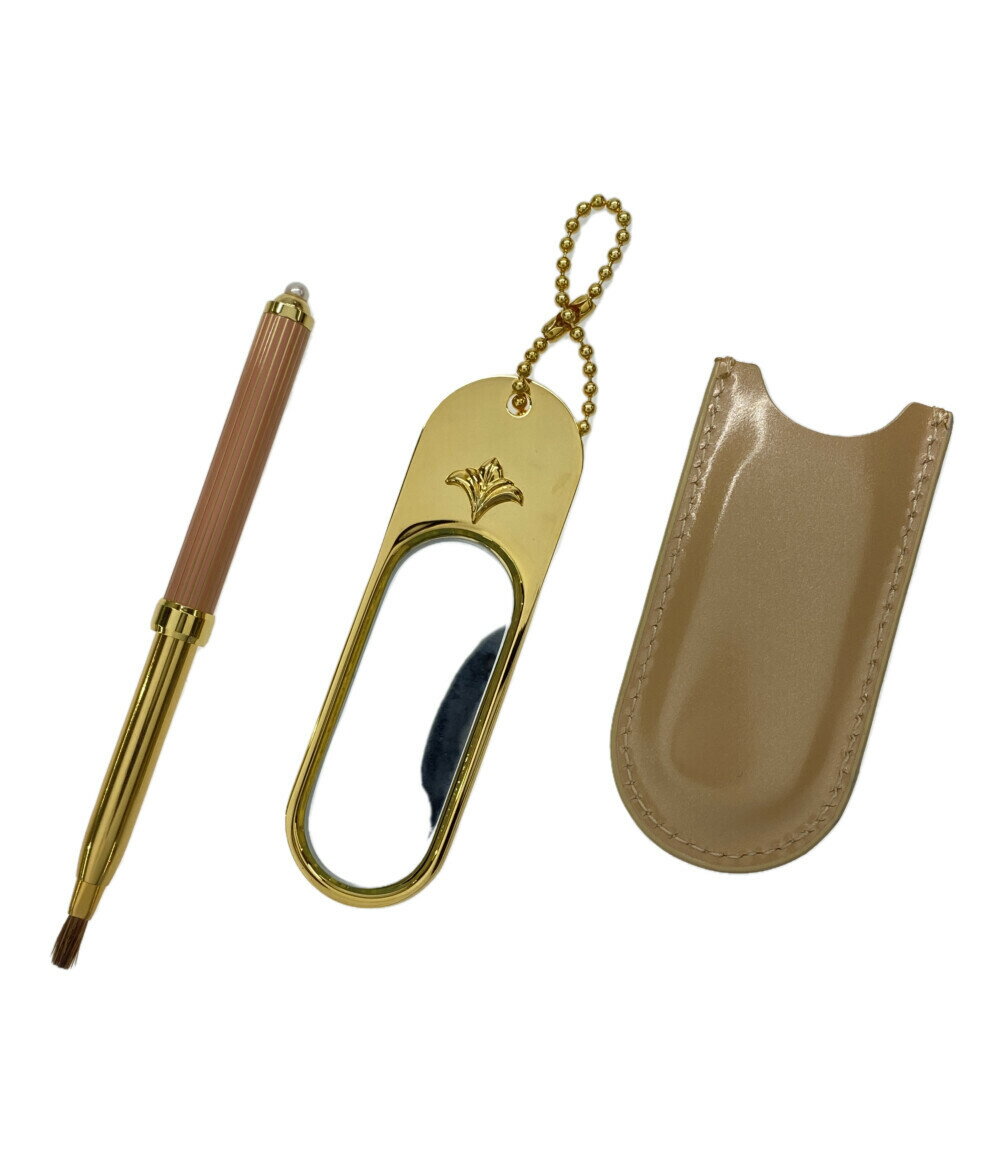【中古】 ミキモト リップブラシ ミラー セット レディース MIKIMOTO