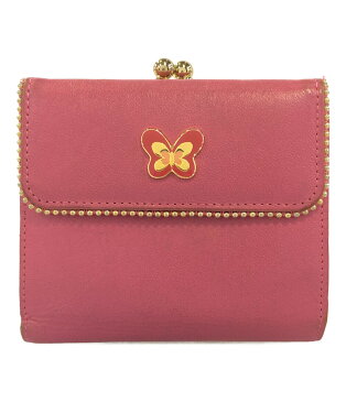 【中古】 アナスイ 二つ折り財布 がま口 レディース ANNA SUI