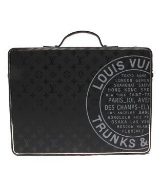 【中古】 ルイヴィトン レザーアタッシュケース ブリーフケース モノグラム イリュージョン M10188 メンズ Louis Vuitton