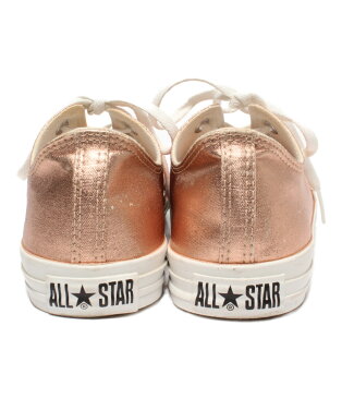 【中古】 コンバース ローカットスニーカー グロッシーメタリックOX ALLSTAR 5CL060 レディース SIZE 23.5 (M) CONVERSE