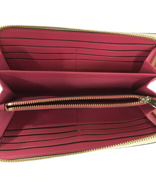 【中古】 コーチ ラウンドファスナー長財布 花柄 F53794 レディース COACH