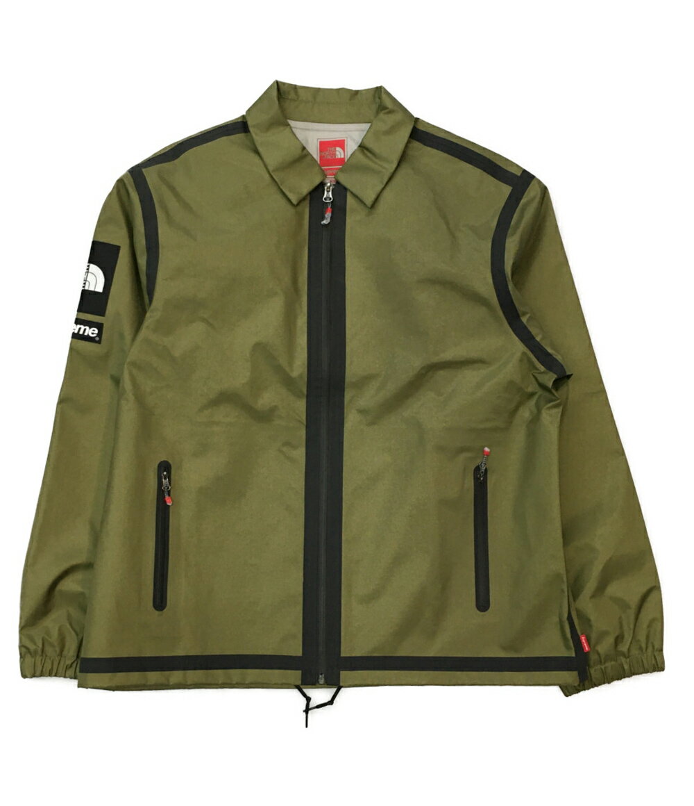 【中古】 シュプリーム ノースフェイス テープシームコーチジャケット 21SS NP12100I メンズ SIZE M Supreme × THE NORTH FACE