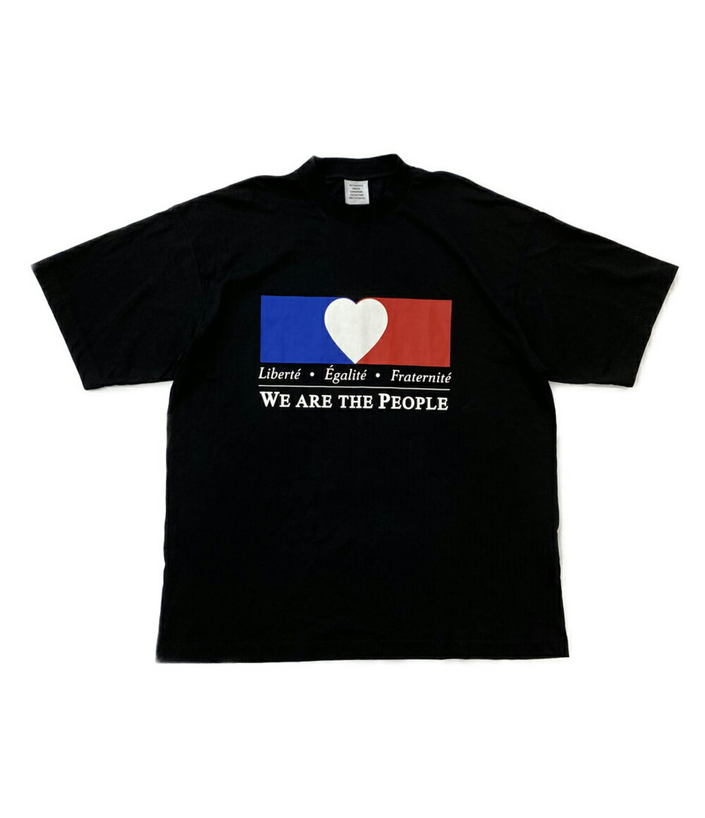 yÁz Fg TVc WE ARE THE PEOPLE T-SHIRT 21SS Y SIZE XS VETEMENTS