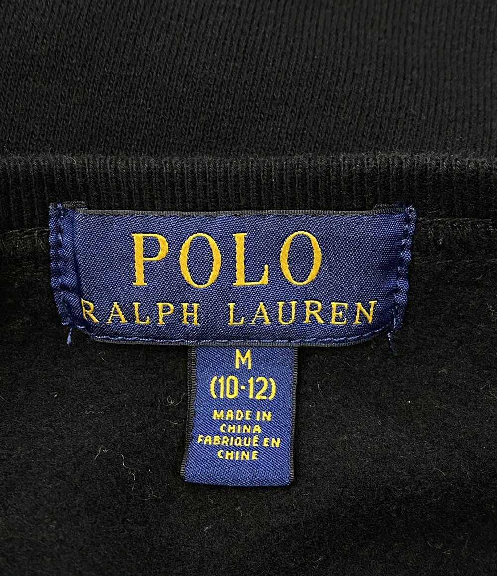 【中古】 ポロ・ラルフローレン スウェット ブラック ベア キッズ SIZE M(10-12) POLO RALPH LAUREN