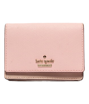 【中古】美品 ケイトスペード キーリング付きコインケース パスケース レディース kate spade