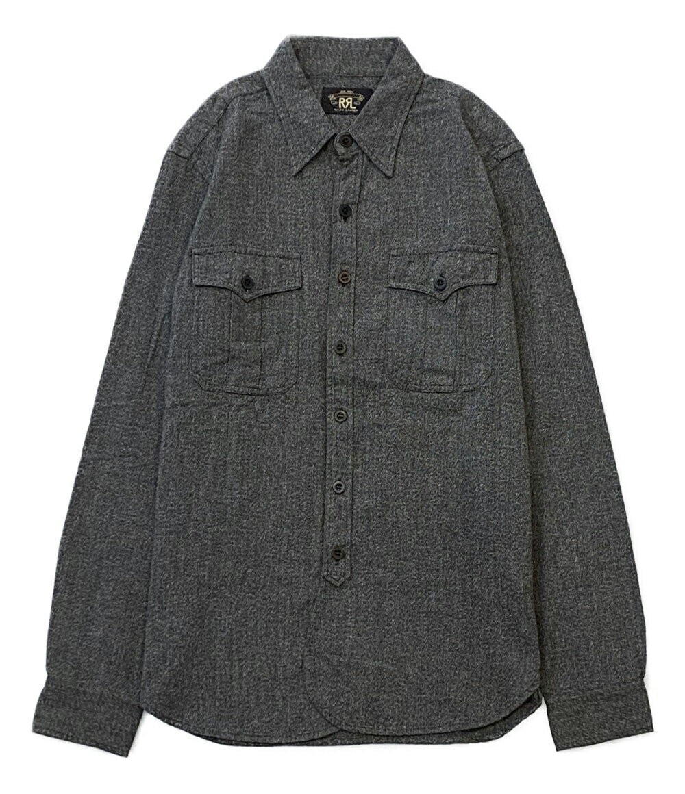 【中古】美品 ダブルアールエルラルフローレン 長袖シャツ メンズ SIZE M RRL RALPH LAUREN