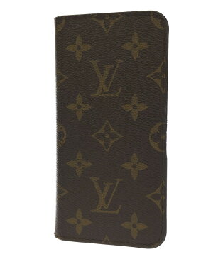 【中古】 ルイヴィトン スマホケース カバー iPhone XR フォリオ モノグラム M67482 ユニセックス Louis Vuitton