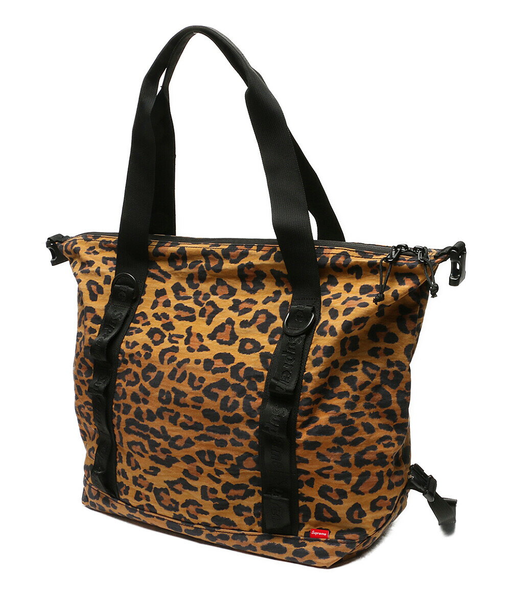 【中古】 シュプリーム トートバッグ Tote Leopard メンズ Supreme