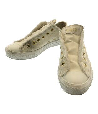 【中古】 コンバース ローカットスニーカー オールスター ライト ボアスリップ オックス 31303430 レディース SIZE 23.5 (M) CONVERSE