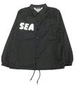 【中古】美品 ウィンダシー ブルゾン ロゴコーチジャケット WDS-NJL-01 メンズ SIZE S WIND AND SEA×NAIJEL GRAPH