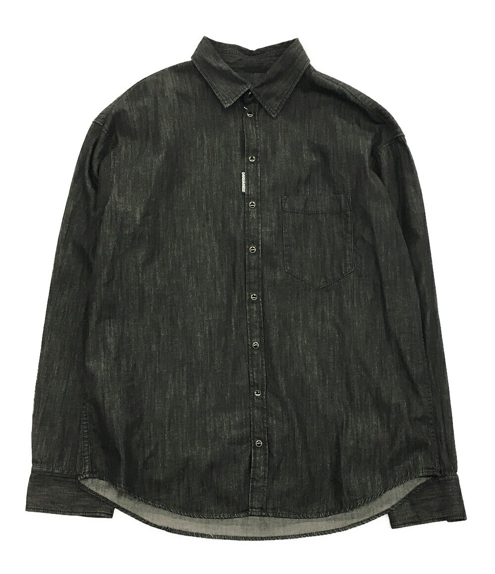 yÁzi fB[XNGA[h Vc DROP SHOULDER DENIM SHIRT 50 Y SIZE 50 DSQUARED2