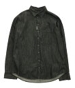 【中古】美品 ディースクエアード 長袖シャツ DROP SHOULDER DENIM SHIRT 50 メンズ SIZE 50 DSQUARED2