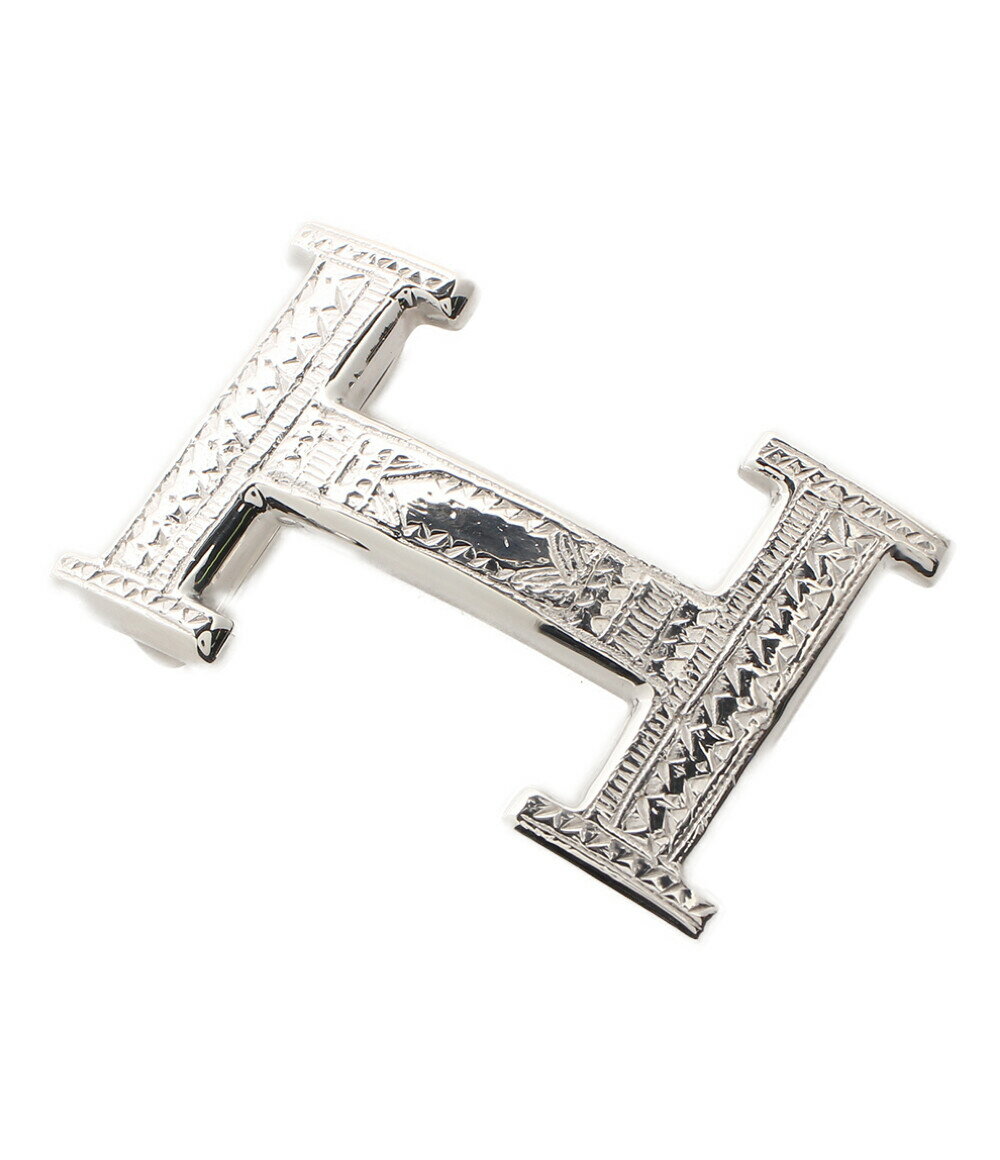 【中古】美品 エルメス バックル トゥアレグ Hバックル シルバー ユニセックス HERMESのサムネイル