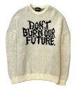 【中古】 アジョバイアジョ スウェット Oversized Slogan Wool Knit メンズ SIZE - AJOBYAJO(4)