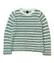 【中古】 バトナ― ローゲージニット ざっくり編み LOW GAUGE MIXYARN CREW NECK シルク混 BN-22SL-018 レディース SIZE 1 BATOBER
