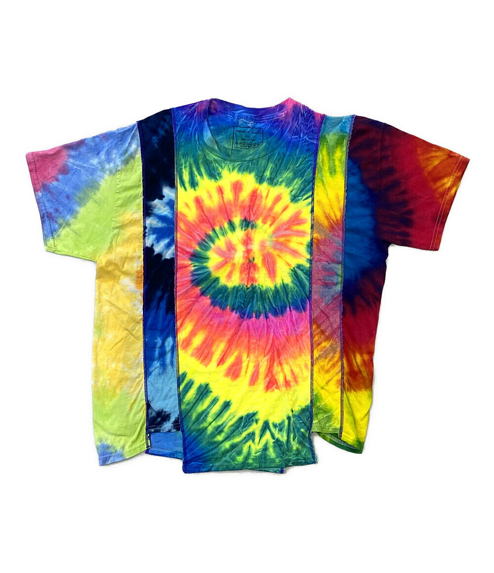 yÁz rhoCj[hY TVc 5 CUTS TIE DYE SPIRAL TEE CH293 Y SIZE M REBUID BY NEEDLES