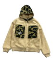 美品 アベイシングエイプ ボアジャケット BIG POCKET RELAXED FIT BOA JACKET 001LJI801004M メンズ SIZE XL A BATHING APE