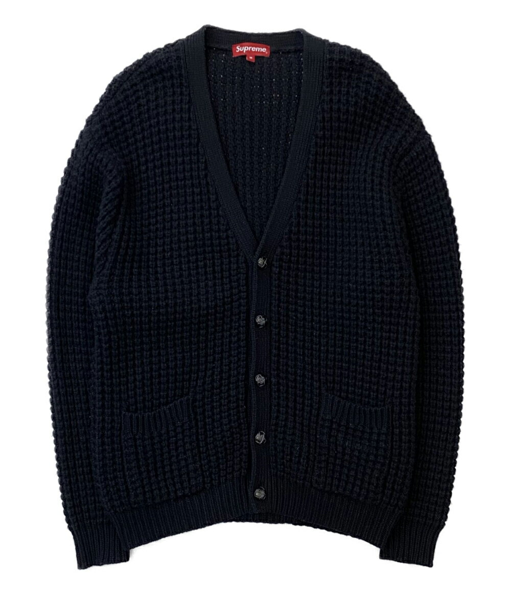 【中古】 シュプリーム カーディガン Waffle Knit Cardigan メンズ SIZE M Supreme