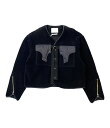 【中古】 yoshiokubo × Lieu ボアブルゾン ブラック Boa Blouson 19aw メンズ SIZE - yoshiokubo × Lieu