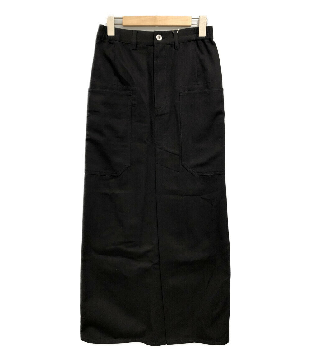 【中古】美品 ロングデニムスカート レディース SIZE F (M) BROWN THEATRE PRODUCTS