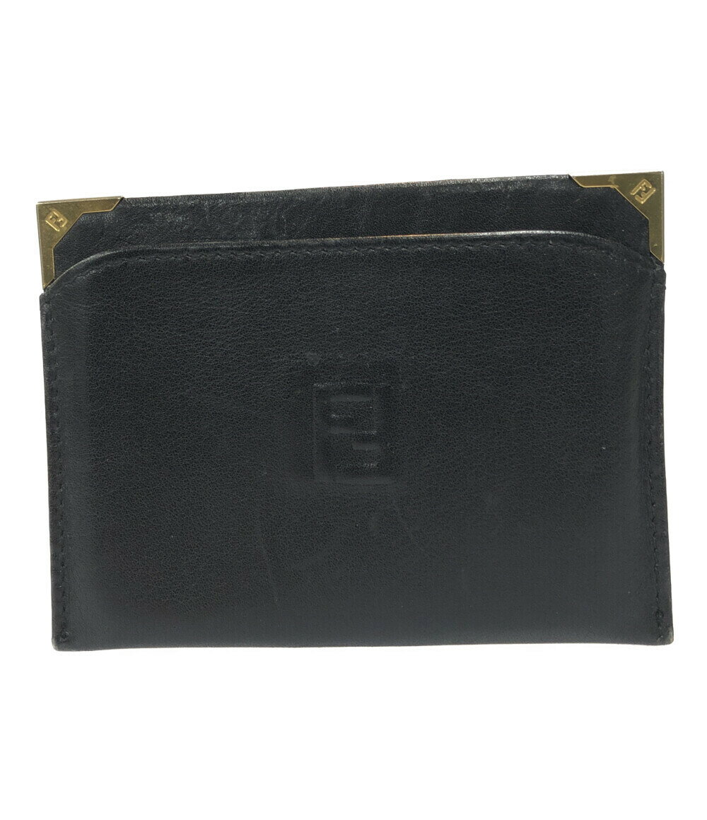 【5%OFFクーポン 18日0時～21日9：59迄】【中古】 フェンディ カードケース メンズ FENDI