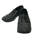 【5%OFFクーポン 7日9：59迄】【中古】 プラダ コインローファー スクエアトゥ メンズ SIZE 6 1/2 (S) PRADA