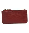 【中古】 ルイヴィトン コインケース ポシェットクレ エピ カスティリアンレッド M63807 レディース Louis Vuitton