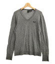 【5%OFFクーポン 7日9：59迄】【中古】 アルマーニエクスチェンジ Vネック長袖ニット メンズ SIZE S/P (S) ARMANI EXCHANGE