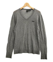 【先着クーポン24日20時~27日9:59迄】【中古】 アルマーニエクスチェンジ Vネック長袖ニット メンズ SIZE S/P (S) ARMANI EXCHANGE