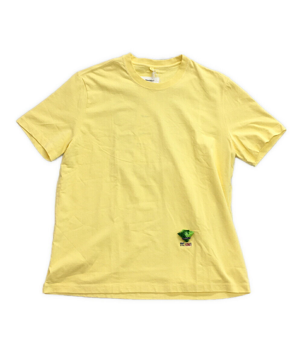 楽天rehello by BOOKOFF【中古】 ダブレット 半袖Tシャツ VEGETABLE DYED T‐SHIRT LETTUCE 22ss22cs20 メンズ SIZE M doublet