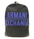 【5%OFFクーポン 1/1 0:00~1/6 9:59】【中古】 アルマーニエクスチェンジ ミニリュック メンズ ARMANI EXCHANGE