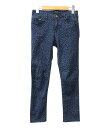 【5%OFFクーポン 7日9：59迄】【中古】 アルマーニジーンズ スットレチスキニーパンツ 豹柄 レディース SIZE 24 (XS以下) ARMANI JEANS