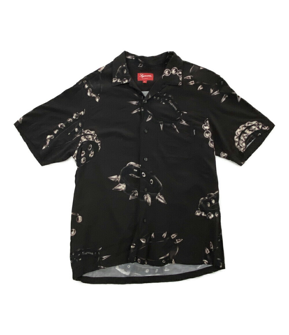 yÁz Vv[ Vc Studded Callars Rayon Shirt Y SIZE S Supreme