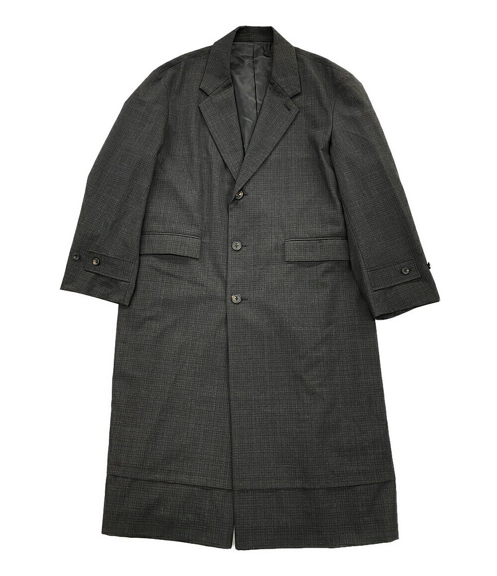 【中古】美品 シュタイン コート New Structure Chester Coat ST 213-2 メンズ SIZE M stein