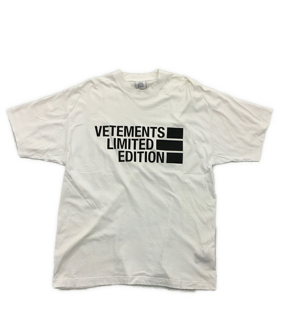 yÁz Fg TVc LIMITED EDITION LOGO UE52TR160W Y SIZE XS VETEMENTS