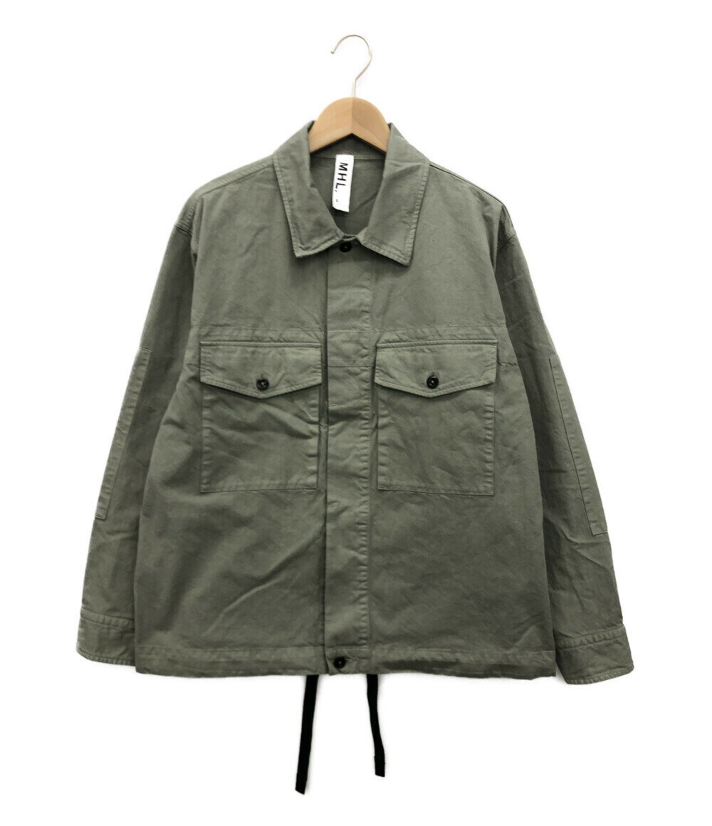 【先着クーポン9日20時～16日1：59迄】【中古】 エムエイチエル ジャケット UPCYCLING COTTON TWILL 5963225501 メンズ SIZE M (M) MHL.