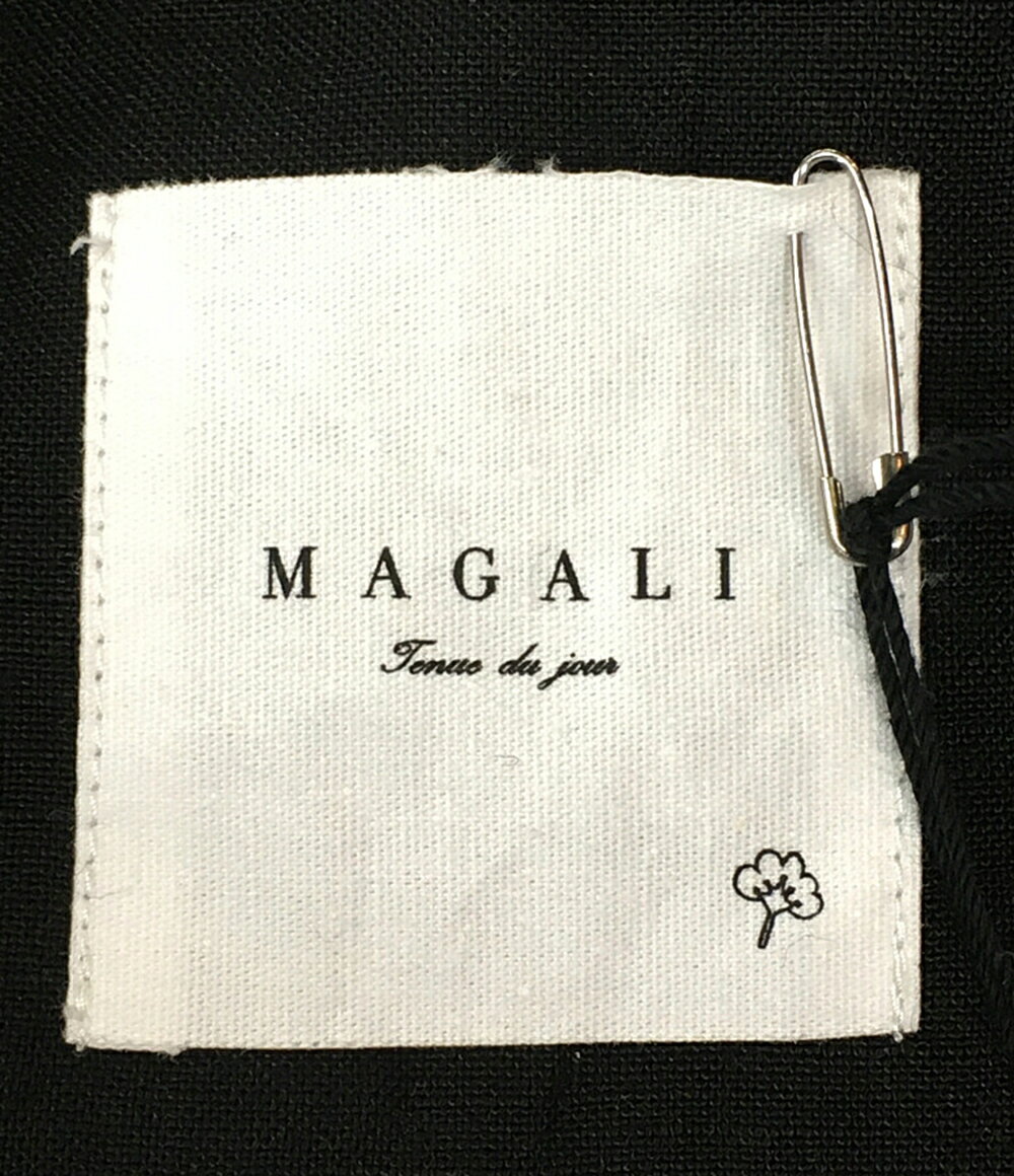 【中古】 マガリ ノースリーブワンピース 千鳥 レディース SIZE - MAGALI