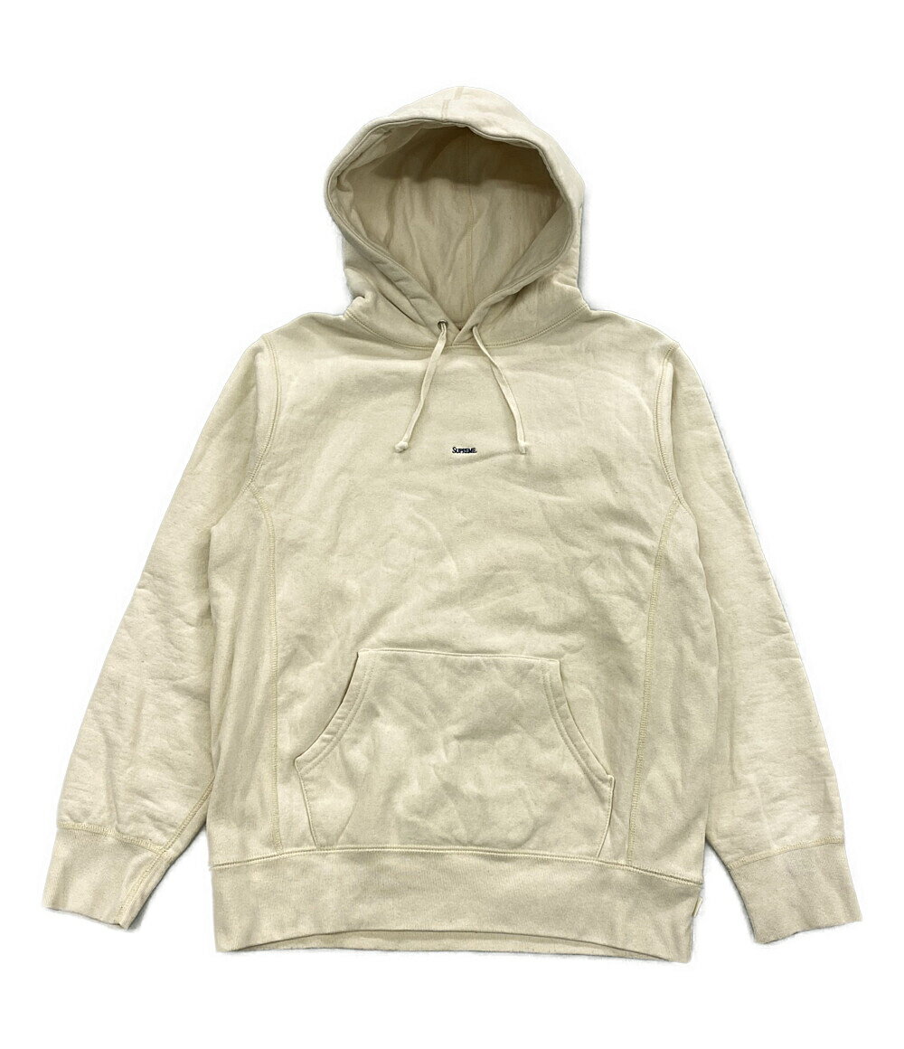 yÁz Vv[ p[J[ Micro Logo Hooded Sweat Shirt Y SIZE M Supreme