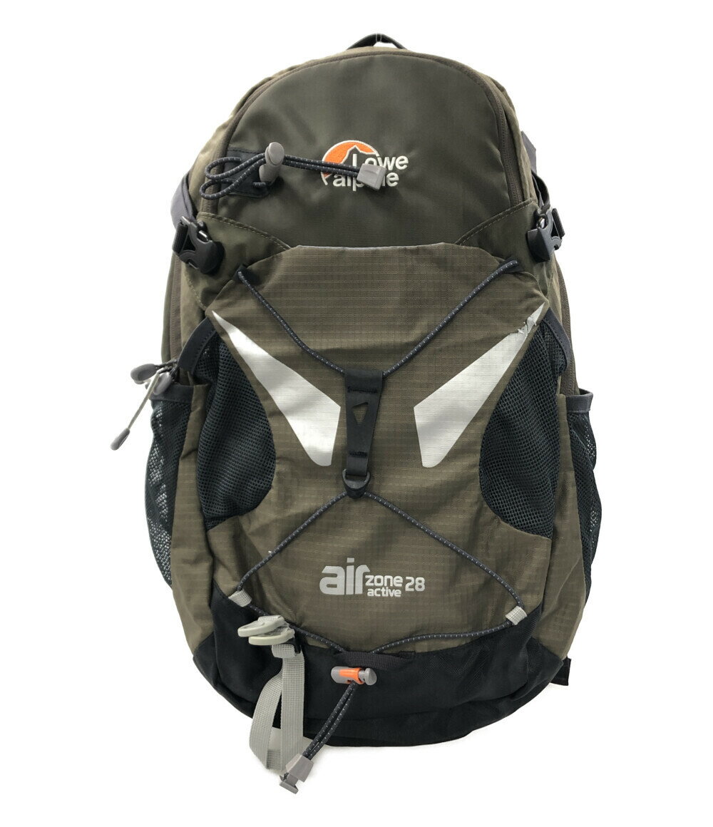 【5%OFFクーポン 18日0時～21日9：59迄】【中古】 リュック 28L カーキ air zone active 28 メンズ Lowe Alpine