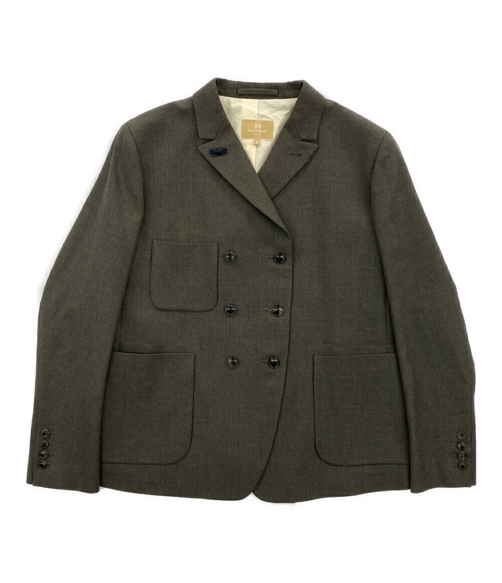 yÁz iCWFP[{E[} e[[hWPbg DOUBLE BREASTED JACKET 8041-08-80001 fB[X SIZE 8 NIGEL CABOURN WOMAN