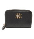 【中古】 シャネル ジッピーコインケース マトラッセ レディース CHANEL